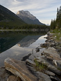 Mount Kerkeslin and Horseshoe Lake  Jasper National Park  Alberta  Canada