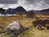 Black Rock Cottage and Buachaille Etive Mor  Glencoe  Highland Region  Scotland