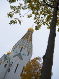 Russische Kirche (Russian Orthodox Church of St Alexius)  Leipzig  Saxony  Germany  Europe