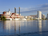 Casinos on the Colorado River  Laughlin City  Nevada  USA