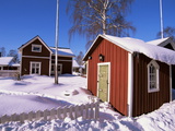 Gammelstad (Lulea Old City) UNESCO World Heritage Site  Lapland  Sweden  Scandinavia  Europe