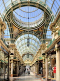 Interior of Cross Arcade  Leeds  West Yorkshire  England  Uk