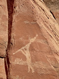 Flute Player Pictograph  Honanki Heritage Site  Coconino National Forest  Arizona