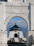 Chiang Kai Shek Memorial Hall Arch  Taipei  Taiwan  Asia