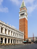 Campanile  Piazza San Marco (St Mark's Square)  Venice  Veneto  Italy  Europe