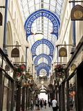 Interior of Thorntons Arcade  Leeds  West Yorkshire  England  Uk