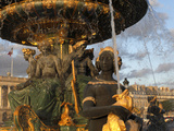 Place De La Concorde Fountain  Paris  France  Europe