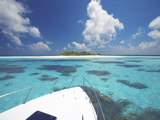 Desert Island  Baa Atoll  the Maldives  Indian Ocean  Asia