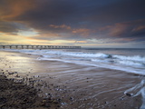 A Beautiful Spring Sunset at Saltburn  North Yorkshire  England  United Kingdom  Europe