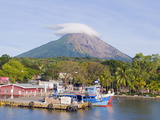Harbour Below Volcan Concepcion  1610M  Ometepe Island  Lake Nicaragua  Nicaragua  Central America