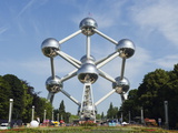 1958 World Fair  Atomium Model of An Iron Molecule  Brussels  Belgium  Europe