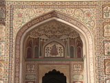 Ganesh Bol Gate  Amber Fort Palace  Jaipur  Rajasthan  India  Asia