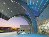 Stylish Modern Architecture of Terminal 3 Opened in 2010  Dubai International Airport