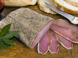 Salted Pork Sirloin  Homemade Ham  Tuscany  Italy  Europe