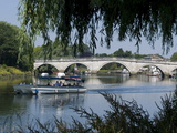The Bridge Over the Thames at Richmond  Surrey  England  Uk