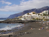 Playa De La Arena  Puerto De Santiago  Tenerife  Canary Islands  Spain  Atlantic  Europe