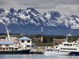 Port of Ushuaia  Tierra Del Fuego  Patagonia  Argentina  South America