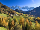 Mountains of the Geisler Gruppe/Geislerspitzen  Dolomites  Trentino-Alto Adige  Italy  Europe