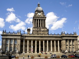 The City Hall  Victoria Square  the Headrow  Leeds  West Yorkshire  England  Uk