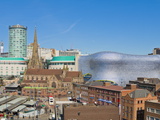 City Skyline  Birmingham  Midlands  England  United Kingdom  Europe