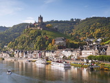 Reichsburg Castel  Cochem  Moselle River  Rhineland-Palatinate  Germany  Europe
