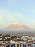 El Misti Volcano  5822M  Above City  Arequipa  Peru  South America