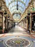 Interior of Cross Arcade  Leeds  West Yorkshire  England  Uk