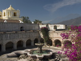 The Ruined Cloisters and Gardens of Church and Convent De Nuestra Senora of La Merced  Guatemala