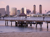 San Diego Skyline Viewed From Coronado Island  San Diego  California  USA