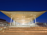 Welsh Assembly Building  Cardiff Bay  Cardiff  Wales  United Kingdom  Europe
