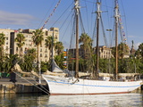 Maritime Museum in Port Vell District  Barcelona  Catalonia  Spain  Europe