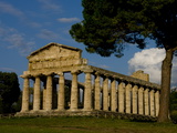 Temple of Athena  Paestum  UNESCO World Heritage Site  Campania  Italy  Europe