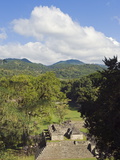 Mayan Archeological Site  Copan Ruins  UNESCO World Heritage Site  Honduras  Central America