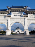 Chiang Kai Shek Memorial Hall Arch  Taipei  Taiwan  Asia