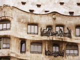 Casa Mila (La Pedrera) By Gaudi  UNESCO World Heritage Site  Barcelona  Catalonia  Spain  Europe