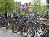 Bicycle  Brouwersgracht  Amsterdam  Netherlands  Europe