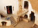 Berber Underground Dwellings  Matmata  Tunisia  North Africa  Africa