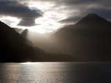 Fjord  Thomson Sound  South Island  New Zealand  Pacific