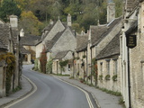 Main Street Through the Village of Castle Combe  Wiltshire  Cotswolds  England  United Kingdom