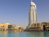 Downtown District With the Dubai Mall  the Address Building and Palace Hotel  Dubai  Uae