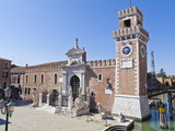 Arsenale  Part of the City's Fortifications  Now the Naval Museum  Venice  Veneto  Italy