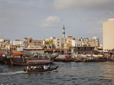 Water Taxi on Dubai's Creek  Dubai  United Arab Emirates  Middle East