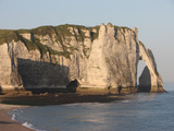 Cliffs at Etretat  Cote D'Albatre  Seine-Maritime  Normandy  France  Europe
