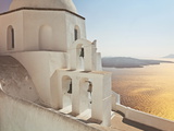 Greek Orthodox Church in Fira  Santorini (Thira)  Cyclades Islands  Aegean Sea  Greece
