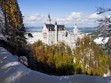 Neuschwanstein Castle  Bavaria  Germany  Europe