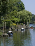 Thames River View Near York House  Richmond  Surrey  England  Uk