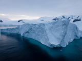 Glacier  Paradise Bay  Antarctic Peninsula  Antarctica  Polar Regions