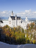 Neuschwanstein Castle  Bavaria  Germany  Europe