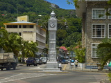 Victorian Clock Tower in the Capital Victoria  Mahe  Seychelles  Africa