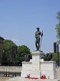 Statue of David Commemorating the Dead of the Machine Gun Corps in World War I  London